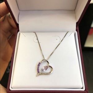 Helzberg diamond necklace